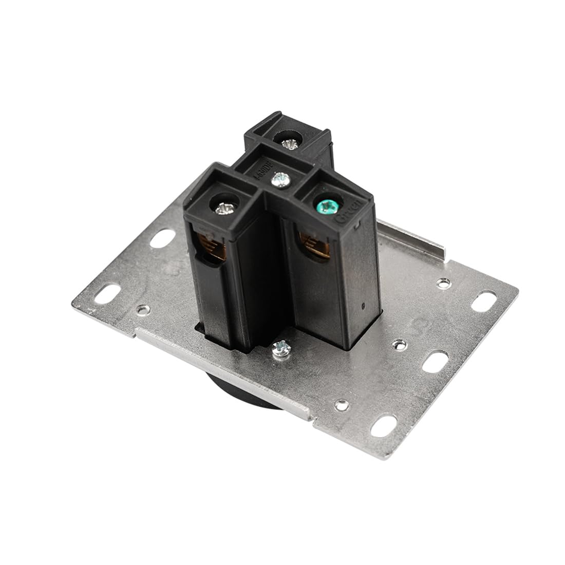 NEMA 6-30R Receptacle – 30 Amp 250V Outlet for Heavy-Duty Industrial/Commercial Use, 250V 30 Amp Receptacle with ETL-Certified Flush Mount, 2P3W Grounding (UL94 V0 Nylon)