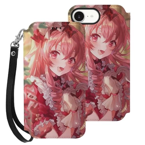 iPhone 16 E ��p�P�[�X �蒠�^ �I�V�����A�j���� VTuber ���䈤� �X�}�z�P�[�X �y�Ռ��z������TPU�f�� �S�ʕی�z ���z�^ IPhone��p�P�[�X/�J�o�[ �D/�J�[�h���[ ���u��/�X�^���h�@�\ �y�� �ϏՌ� �����h�~ ���h�~ �g�уJ�o