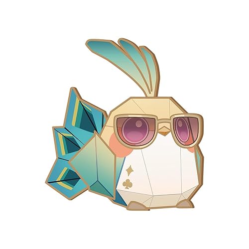 Honkai: Star Rail Owlbert Parlor Series Metal Badge - Aventurine - Aventurine