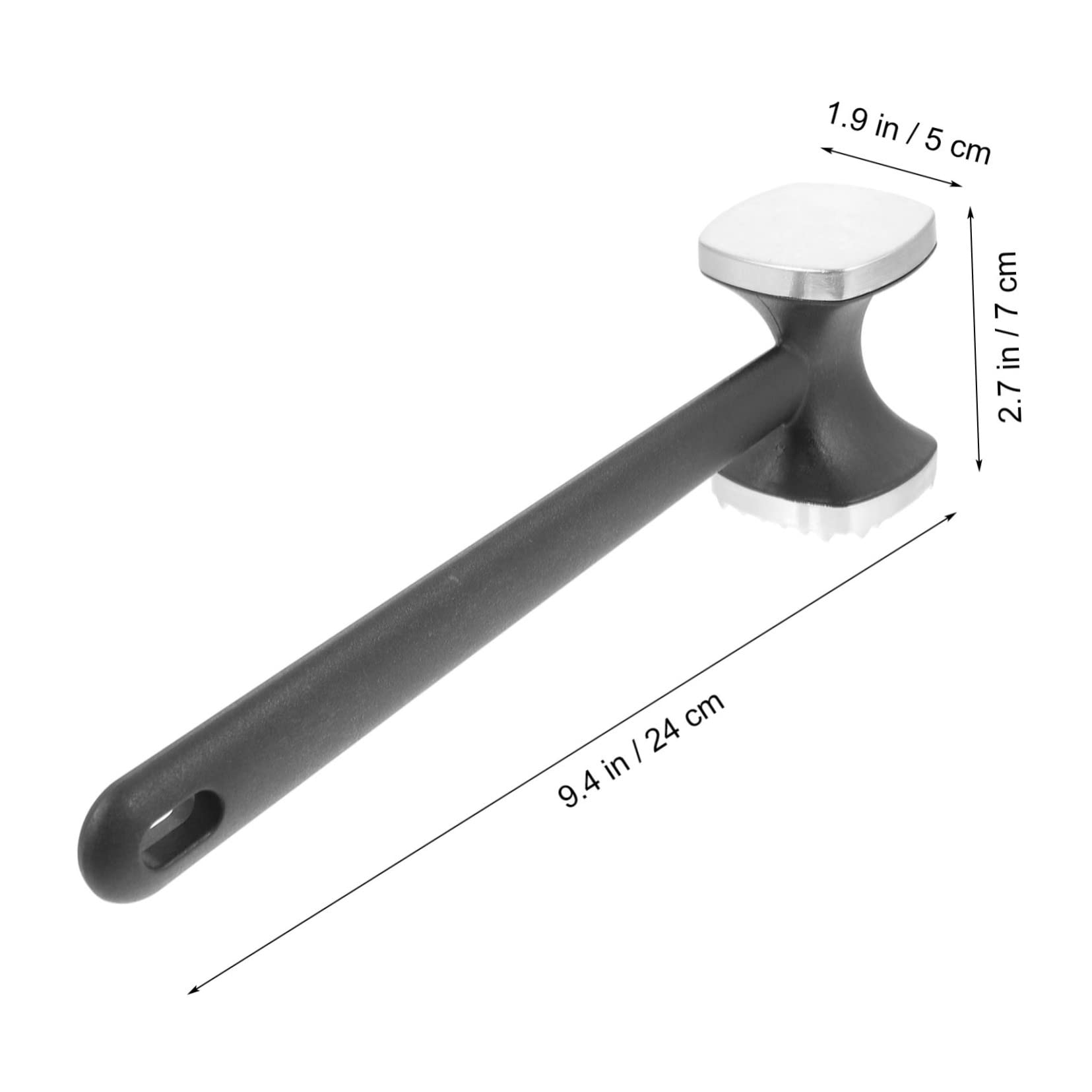 MUCKLILY 1Pc Meat Mallet Hammer Ergonomic Design for Tenderizing Beef Chicken Pork More Kitchen Tool for Home Restaurant Cooking Efficient Meat Tenderizer