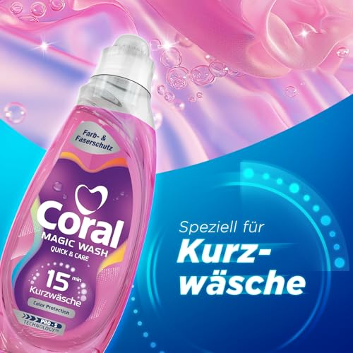 Coral Magic Wash Quick & Care Waschmittel Color Protection 54 WL – Ansicht 5