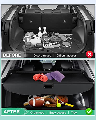 Image of Powerty Cargo Cover for 2019-2024 Subaru Forester Accessories, Canvas