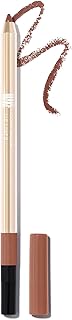 MAKE Beauty Continuum Lip Liner – Long Lasting Creamy Liner with Velvet Matte Finish – Includes Built-In Sharpener and Blending Brush – Highly Pigmented Warm Caramel Nude Lip Color – Shade, Elemental