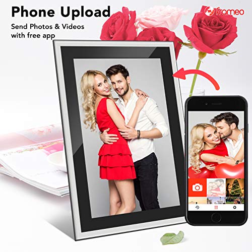 Feelcare Digital Wifi Picture Frame 10 Inch, Send Photos Or Videos From Anywhere, 5Ghz Wifi,16Gb Storage,1920X1200 Ips Fhd Display,Touchscreen For Easy Navigation #TOP1