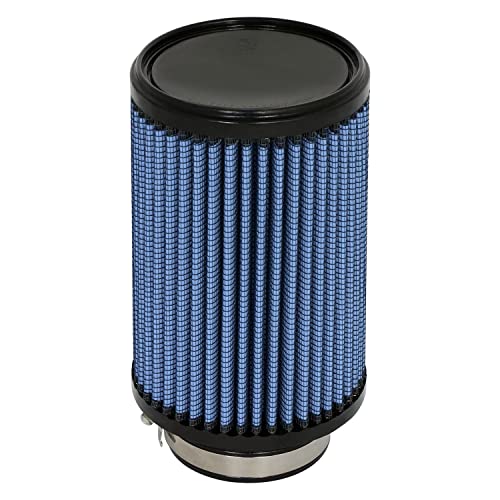 Image of aFe POWER Magnum FLOW Universal Air Filter w /Pro 5R Oiled Media - 3 inch Inlet, 7 inch Tall - #24-30009