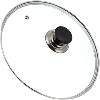 KICHOUSE 1Pc Tampa De Vidro Wok Ferramentas Panela De Aço Inoxidável Panela De Ferramenta Universal Tampas De Panela Tampa De Panela Tampa De Panela Tampa De Panela Visível Tampa De