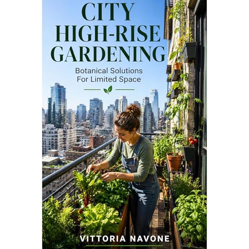 CITY HIGH-RISE GARDENING Audiolibro Por Vittoria Navone arte de portada