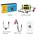 URAQT Cargador Baterias Coche, Mantenimiento Automático Inteligente 6A 12V con Múltiples Protecciones...