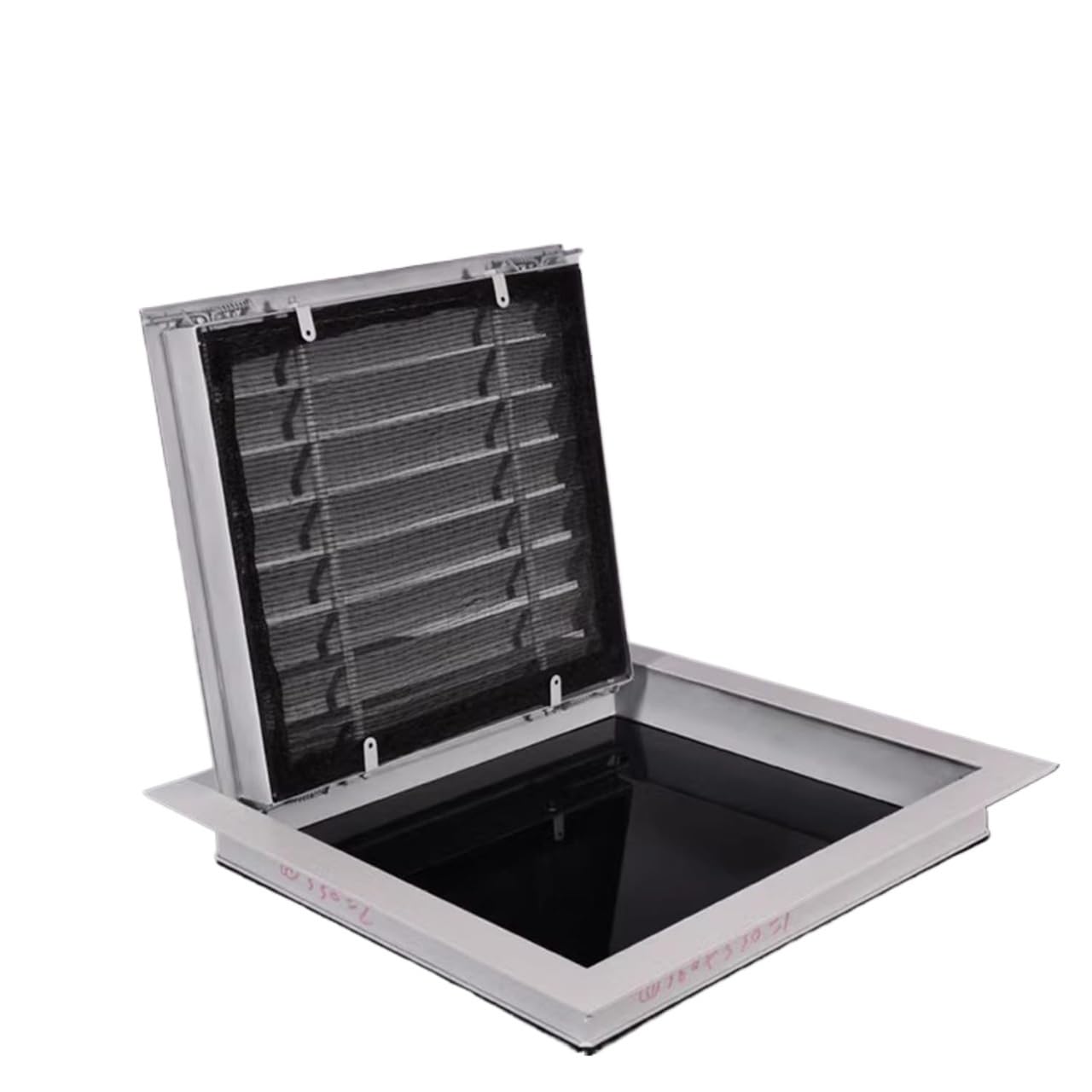 Wall & Hatch Access Panel – Louvered Vent Access Door with Grille Filters - Wall and Ceiling Revision Panel for Attic and Loft, Drywall Plumbing Cover(20x40cm/7.9inx16in)