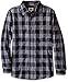 Lee Men's Textured Worker Plaid Shirt (Regular and Big and Tall Sizes)