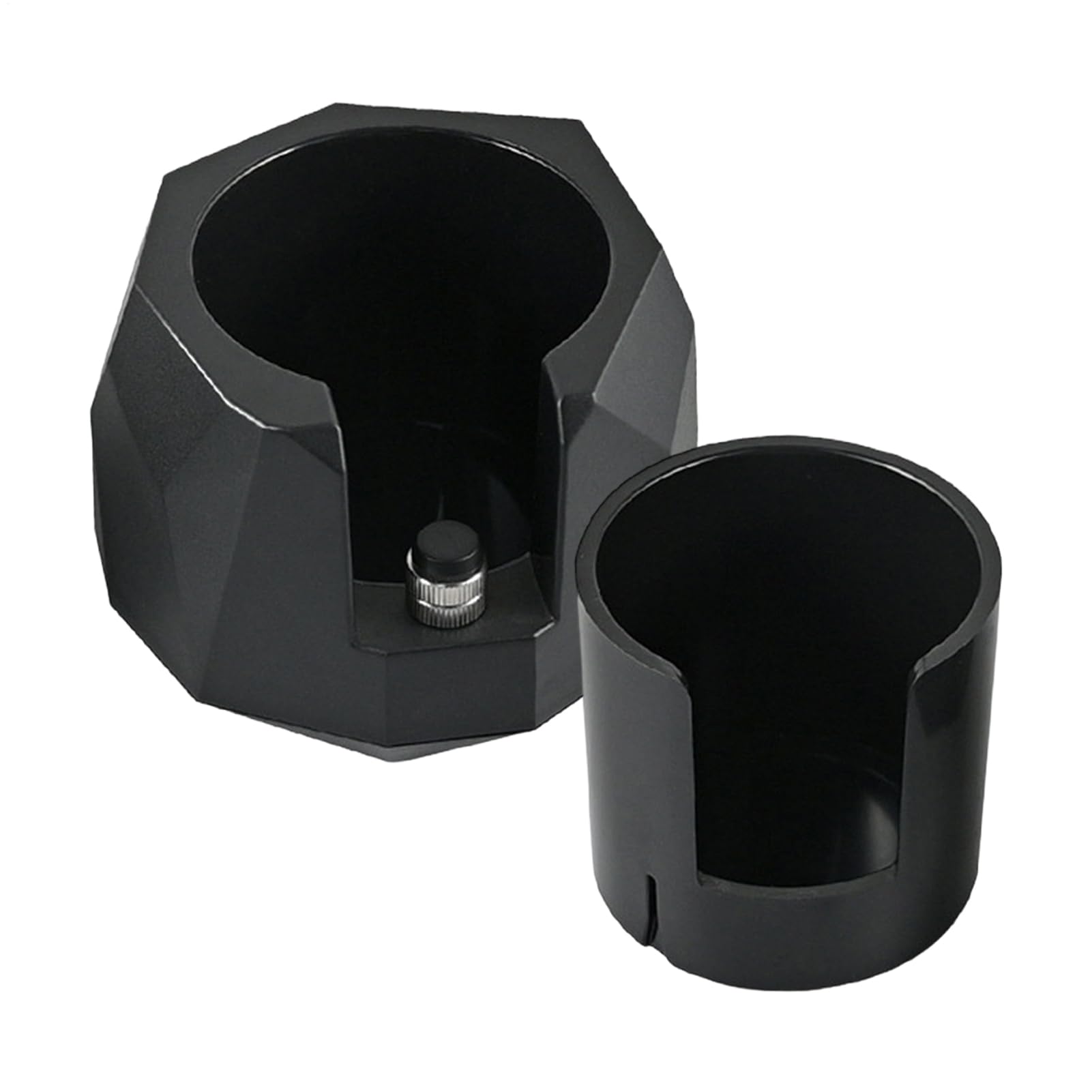 Station de tamper à expresso avec support porte-filtre réglable hauteur pour café