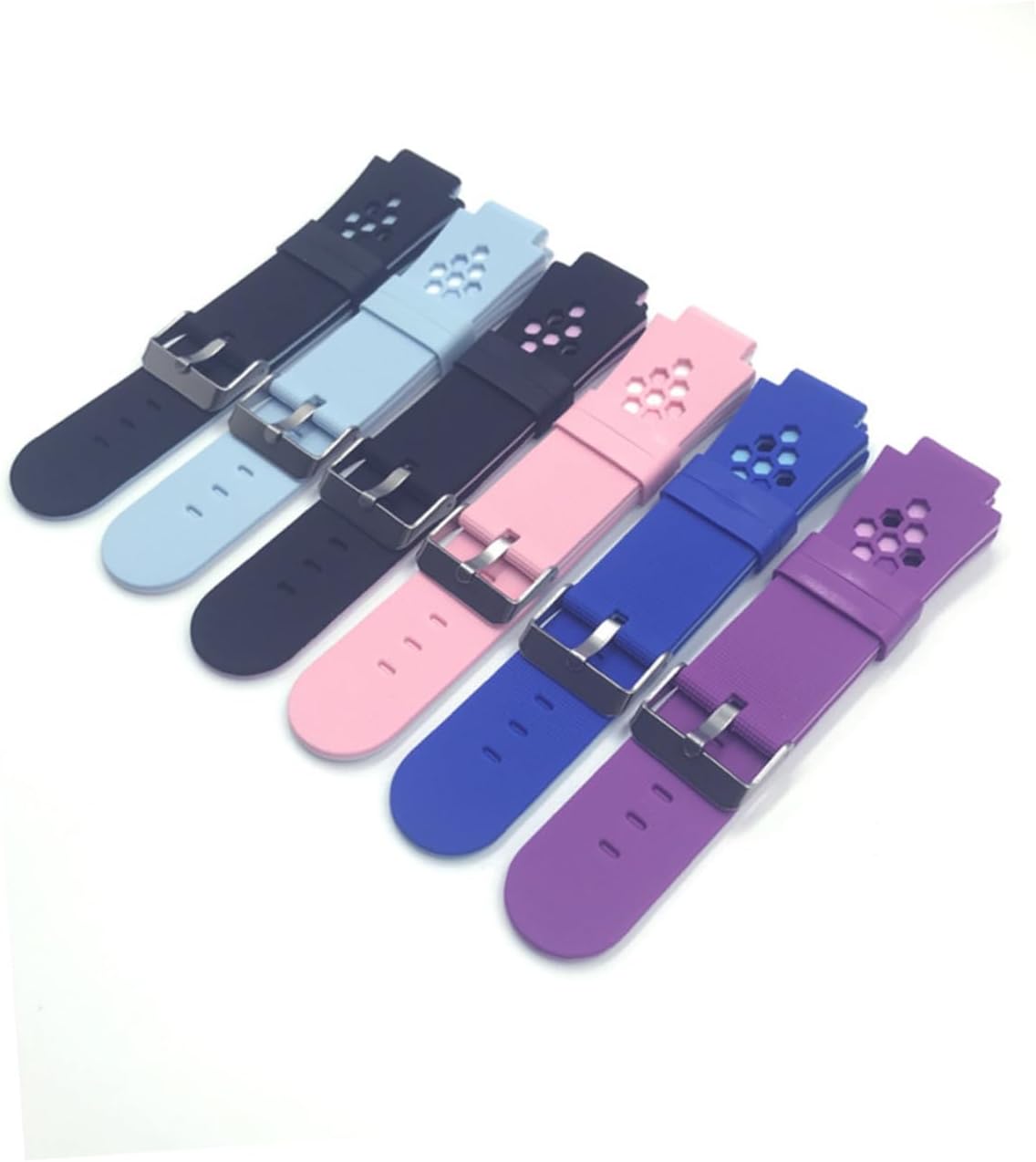 UPKOCH 3sets Watch Strap for Children Silicone Watchband for Boys Girls Sturdy and Comfortable Replacement for Kids Watches 3pcs*3