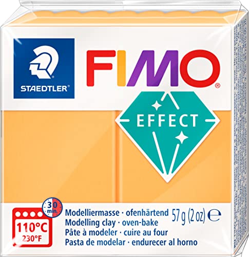STAEDTLER FIMO Pâte à Modeler St-8010-401, 8010-401 St, Orange Fluo Cover