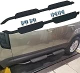 Seitenstufen Trittbrett für Land Rover Defender L851 4D 2020 2021, 2 Teile/Satz seitentrittleistenpedale Schwellerrohre, Trittbretter Autozubehör Seitenschweller Kit