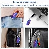 Ainiv Little Ouchies Pain Fidget，Zabawka Sensoryczna dla Dorosłych，3D Nadrukiem Brelok z Kolcami，Obrót o 360°Mini Zabawka Fidget do redukcji stresu, łagodzenia, lęku, prezent dla przyjaciół