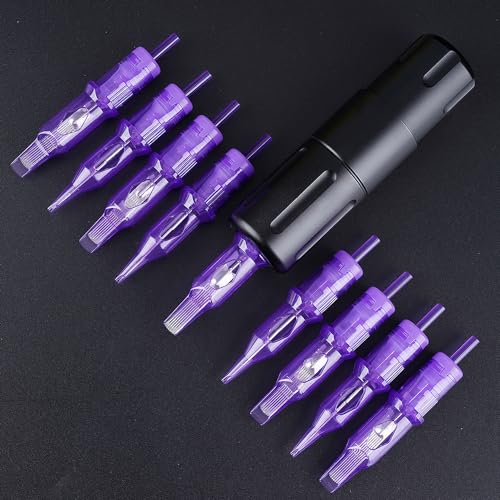 Image of Mast Pro Tattoo Cartridges 20Pcs Disposable Needles Curved Magnum 1007RM