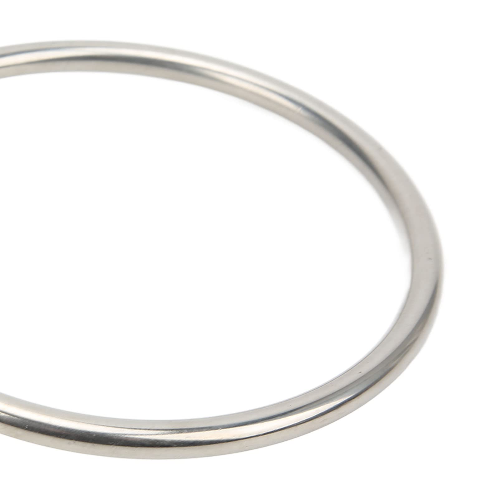 Anillo de recuperación de ancla, Anillo de Recuperación de Ancla Marina de 8mm, Anillo de recuperación de bola de ancla soldada pulido de acero inoxidable para pesca en yate