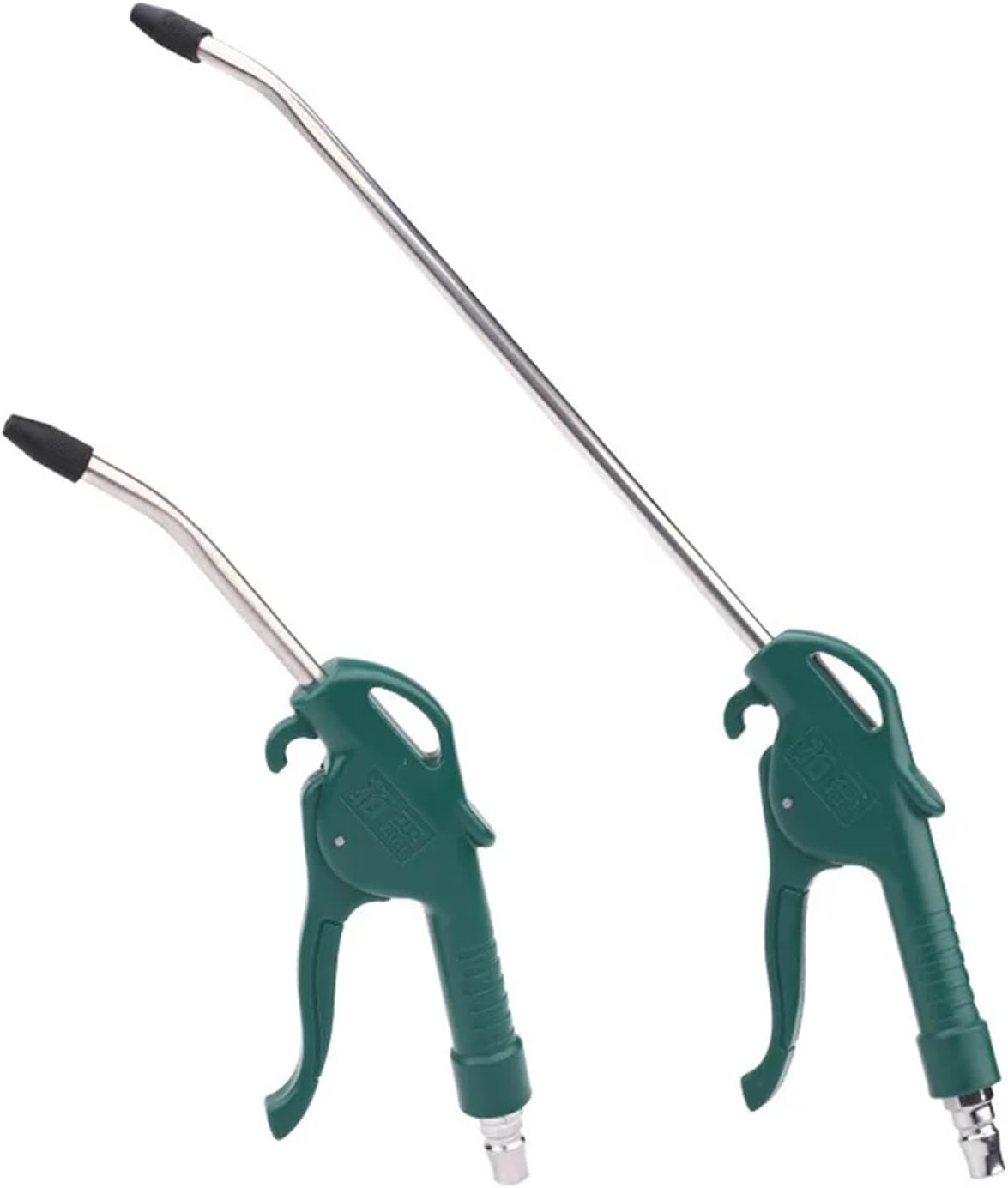 Air Duster Blow Gun Pneumatic Wind Blowing Kit Set Nozzle Plastic Handle Spray(Long Tube)