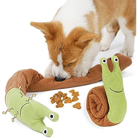 beetoy Dog Toys for Boredom Squeaks Puppy Toys Snuffle Mat for Dogs Puzzle & Foraging Instinct Training Dog Toys Interactive Release Pressure Plush Dog Toy Interactive for Small and Medium dogs Cover