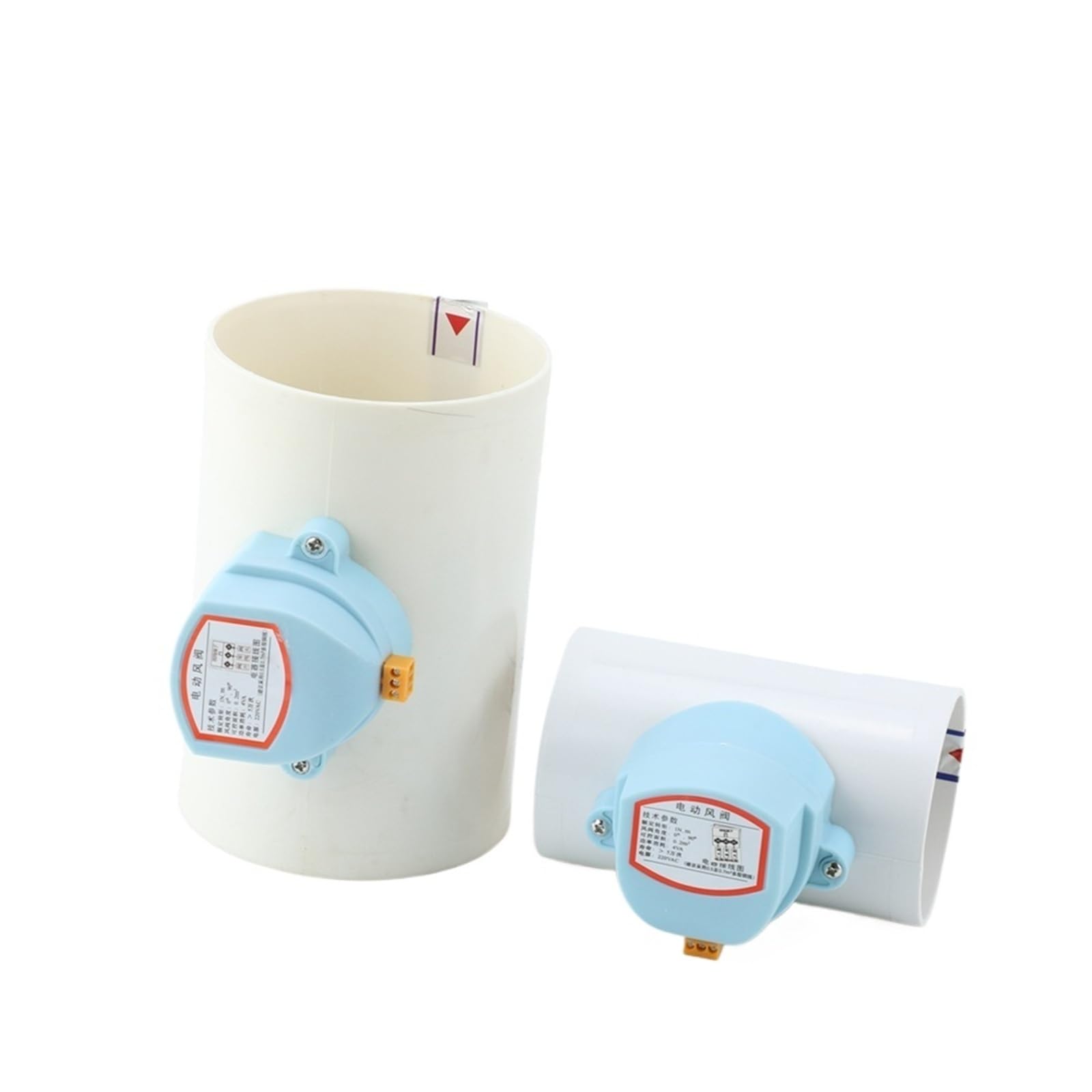 Clapet anti-retour 160mm motorisé stoppe les reflux d'air froid