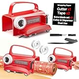 Geschenkpapier Schneider für Rollen, Papierrollenschneider für Weihnachten Geburtstag, Geschenkpapierschneider mit Griff Sliding Gift Wrapping Paper Cutter