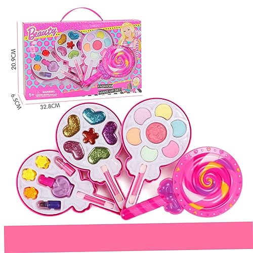 Totority 1 Caixa De Estojo Cosmético Para Menina Brinquedo Pirulito Criança