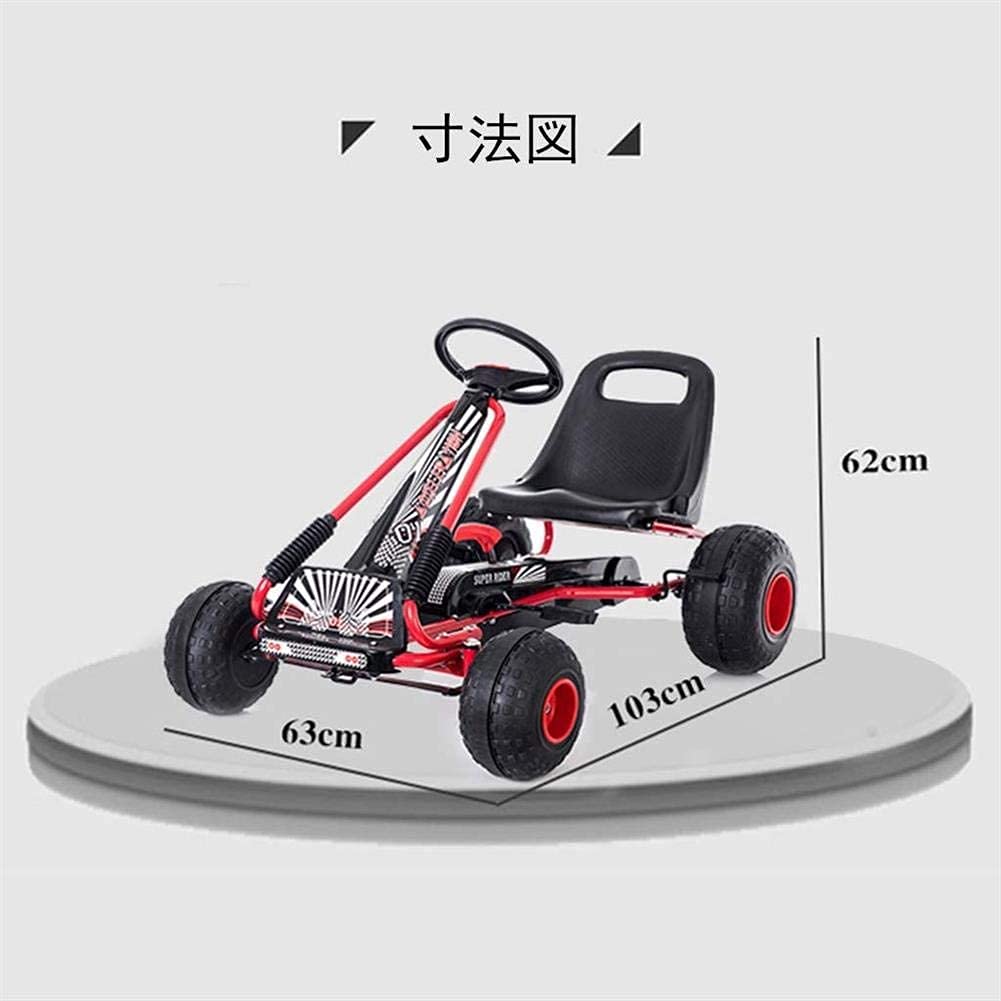 Amazon.co.jp: のアップグレード 四輪バギーゴーカート乗用玩具 足こぎ