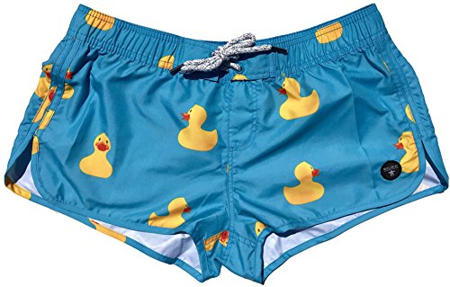 Molokai Womens Swim Trunks Quick Dry Elastic Waist Drawstring