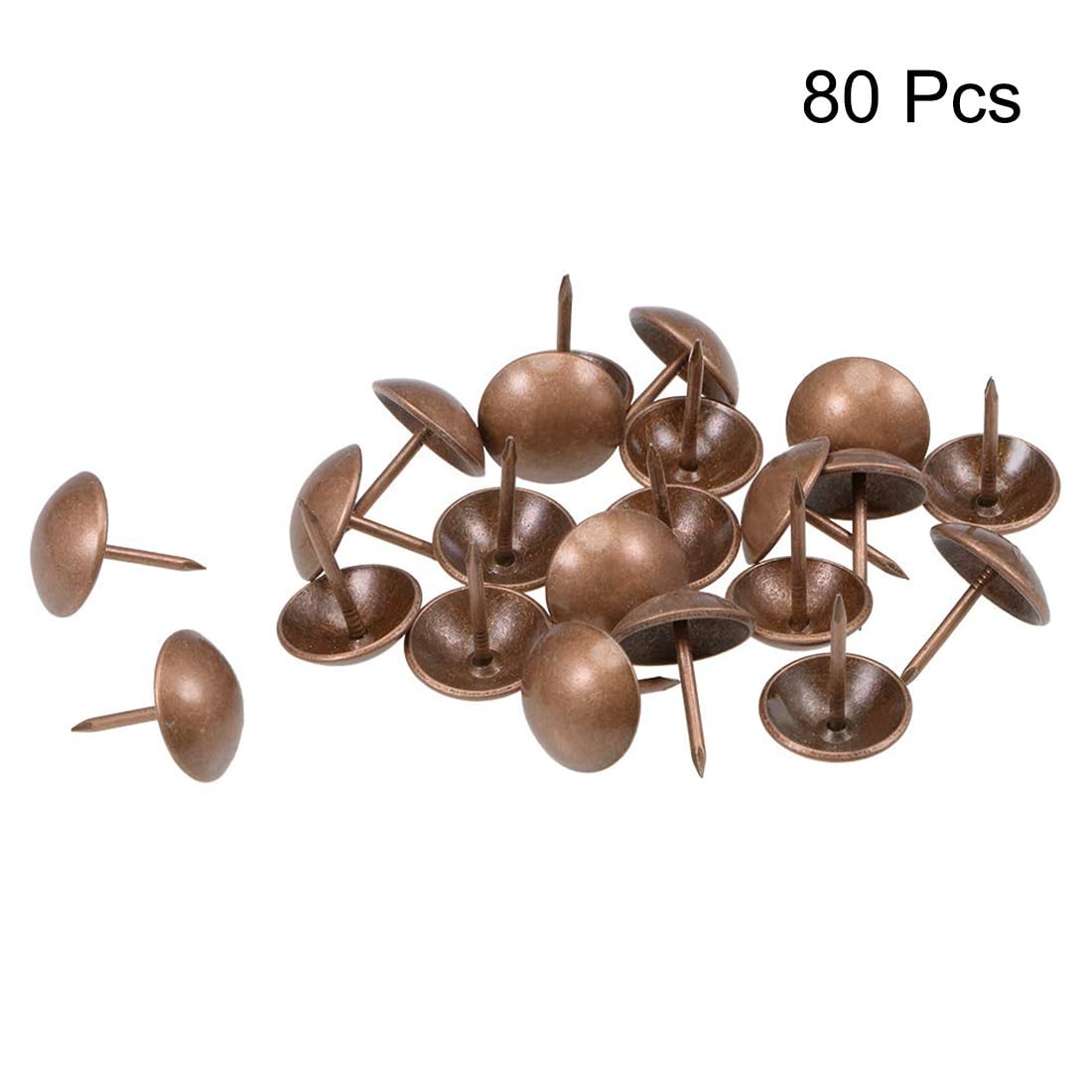 TA-VIGOR Upholstery Tacks Pins 16mm Dia 20mm Antique Decorative Thumb Tacks for Furniture Carpet Nails Upholstery Nails for Wood Sofa - Image 3