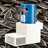 PAMZV Separatore Automatico di Semi di Girasole, Macchina per La Sgusciatura di Semi di Girasole con Soffiatore E Setaccio, Tensione Regolabile, Sgusciatura in Lotti, Design Separabile, per Casa