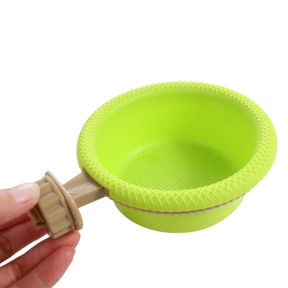 Kopida Multi-Function Bird Bath for Cage, Universal Style Small Tub Bowl for Hang Inside Cage Birdbath Shower for Parrot/Parakeets/Cockatiels/Canary/Budgerigar (4.7") - image 7