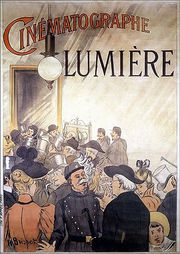 Affiche de arts paysage H. Brispot pour briser la monotonie d'un bureau moderne