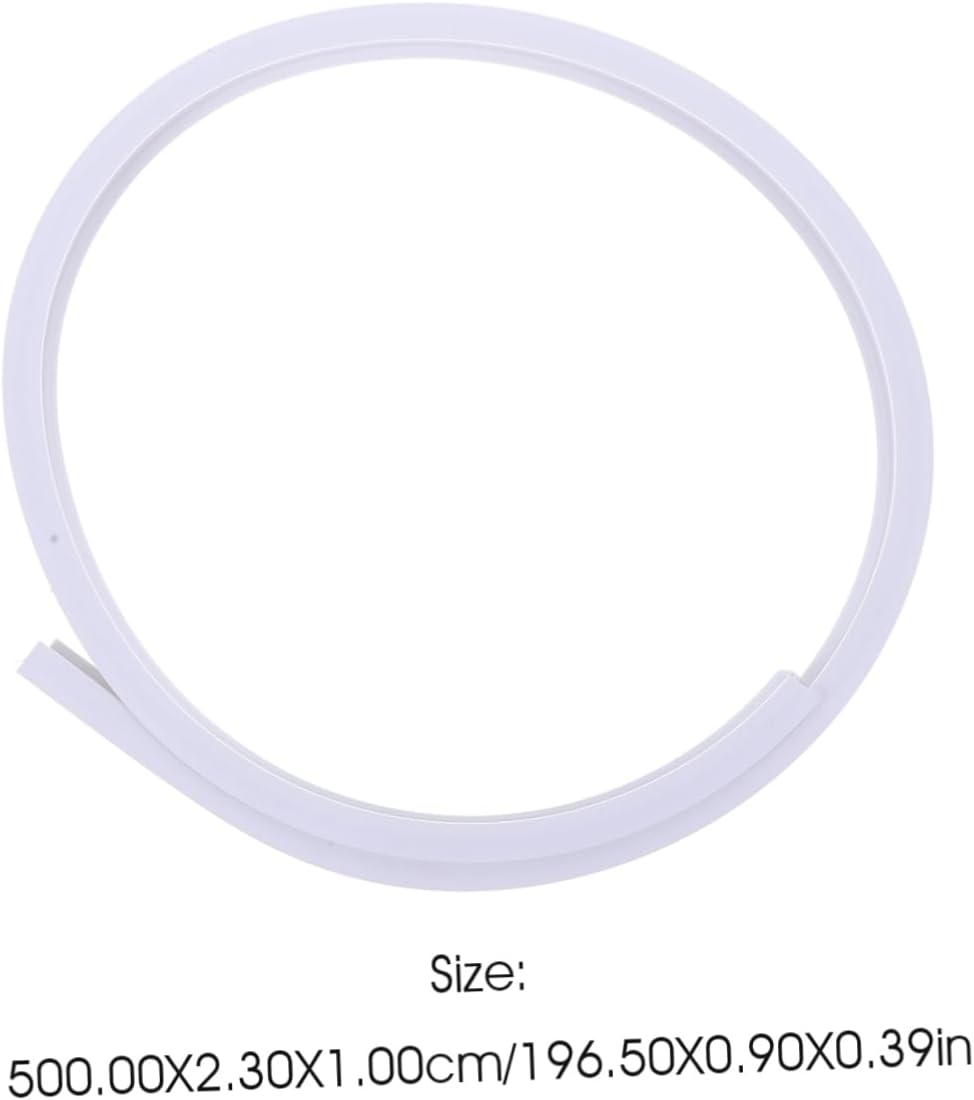 1set Bendable Ceiling Curtain Track System Rail for Room Dividers -Shaped Design for Hospitals Clothing Stores and Home Use