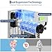 1500W Single Flavor Commercial Soft Ice Cream Maker, 5.3-7.4 Gal/Hr Soft Serve Ice Cream Machine with 5