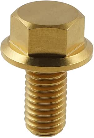 NICECNC Black Crankcase Oil Drain Plug O-Ring Compatible With Yamaha - Foto 7