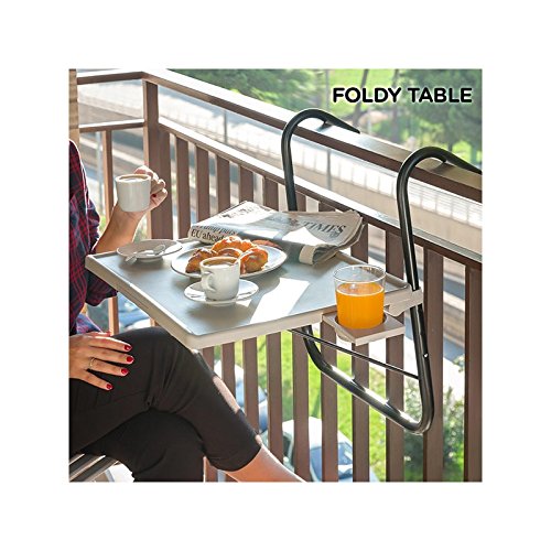 Hasëndad Multifunktionale Beistelltisch, Eisen und PP, weiß, 52u00a0x 6u00a0x 39u00a0cm