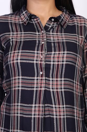 Kurta droite en rayonne Aurelia avec palazzo chic brodé Zari Work