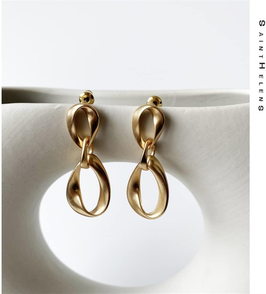 Drop and Dangle Earrings for Women Drop Earrings for Her Girls Alloy Electroplating Not Inlaid Matt Fashion Statement Dainty Festival Earrings