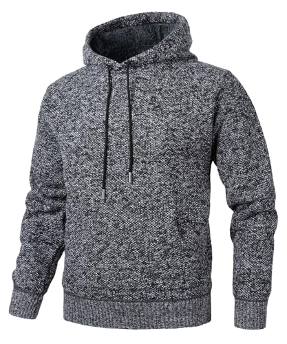Sweatshirt épais homme très chaud avec molleton brossé isolant