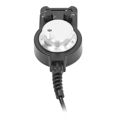 Miniatura 4 de Generador de pulso manual, 4 ejes 100PPR generador de pulso manual CNC volante electrónico para equipos de máquina, generadores de pulso