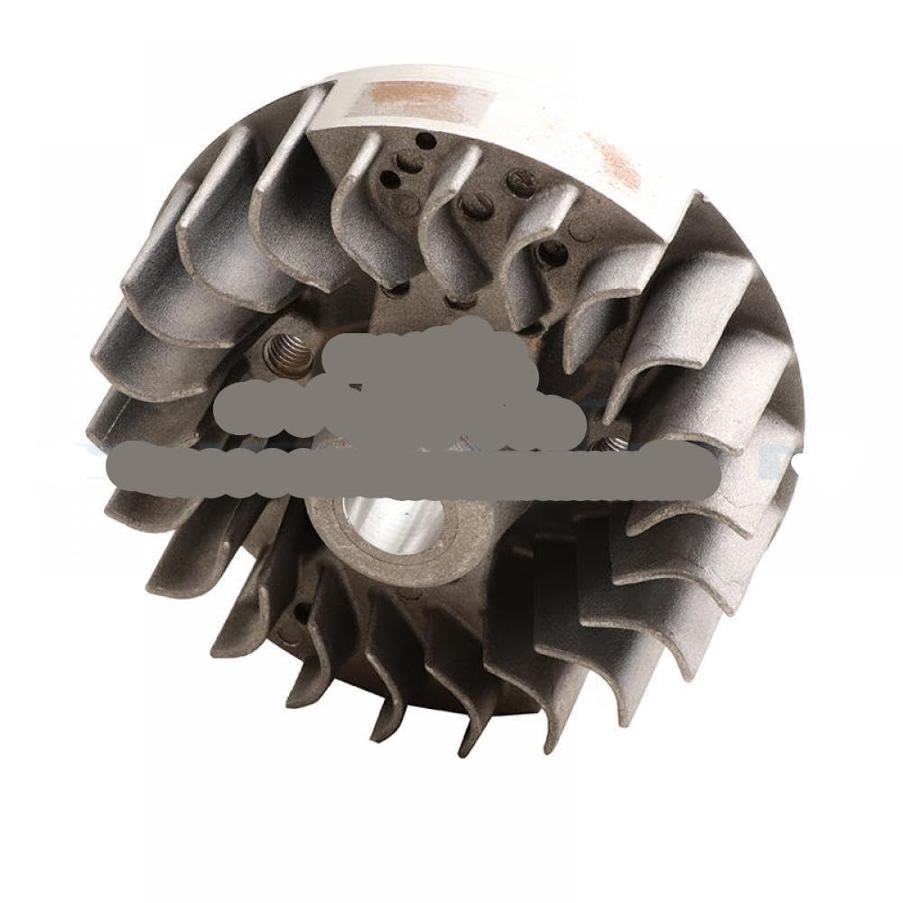 Volante de inercia para césped Compatible con Modelos de Motor de Gasolina de 4 Tiempos de 47 CC y 49 CC