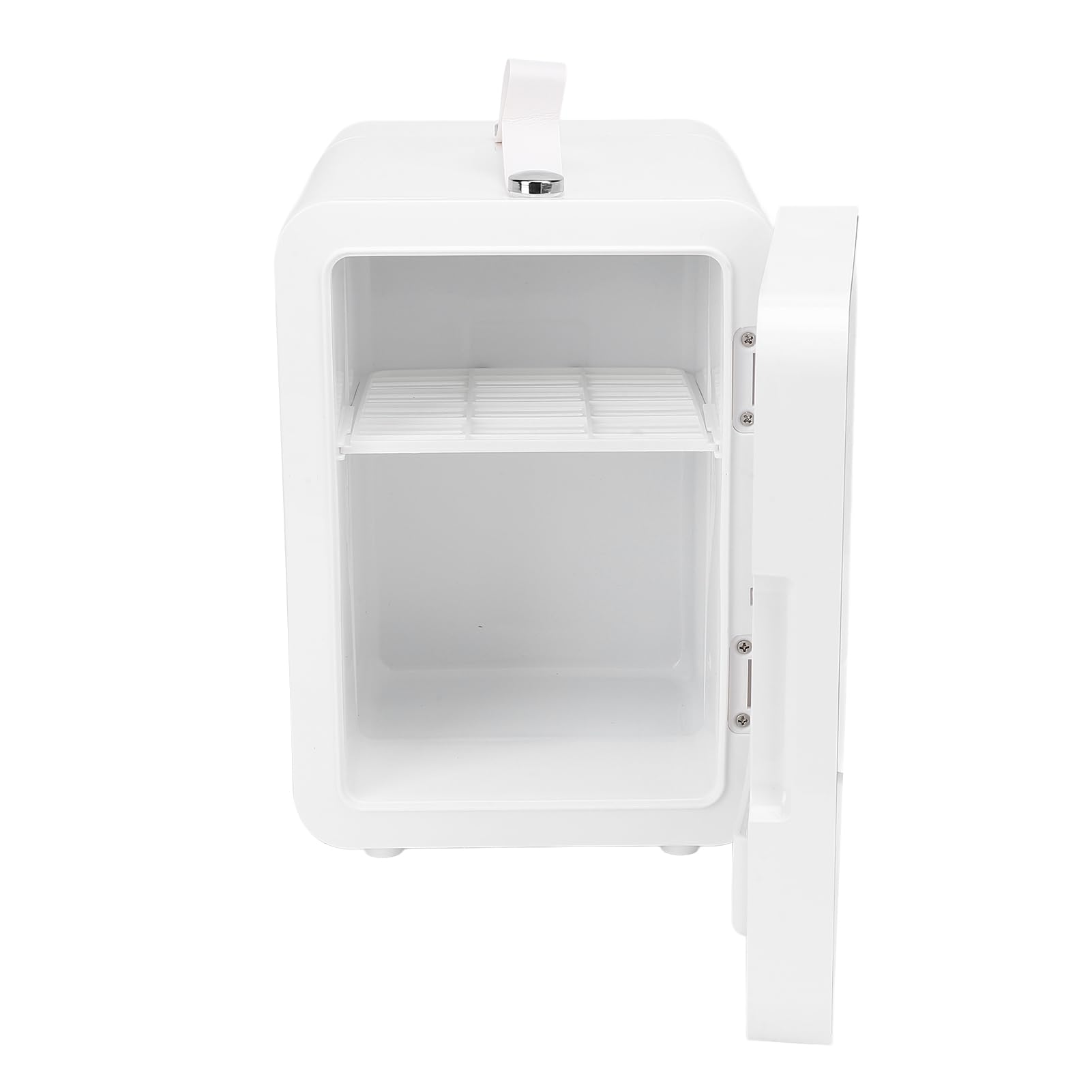 Qcwwy Frigo per Auto Piccolo Dispositivo di Raffreddamento più Caldo Mini Frigorifero Portatile per Automobile, Specchio per Dormitorio Auto Bevande Invernali Cosmetici più Caldi (01)