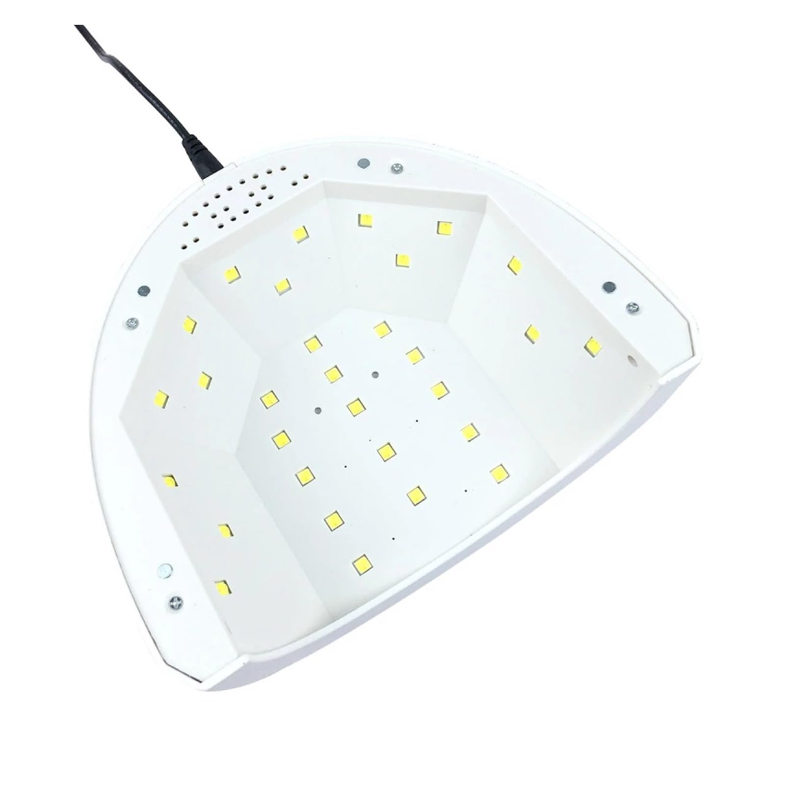 Lampa UV do paznokci, Lampa LED UV do paznokci 48W Lampa UV LED do paznokci Profesjonalny żel do suszenia lakieru z 4 zegarami biegów Protable Inteligentna suszarka do paznokci Narzędzia do paznokci
