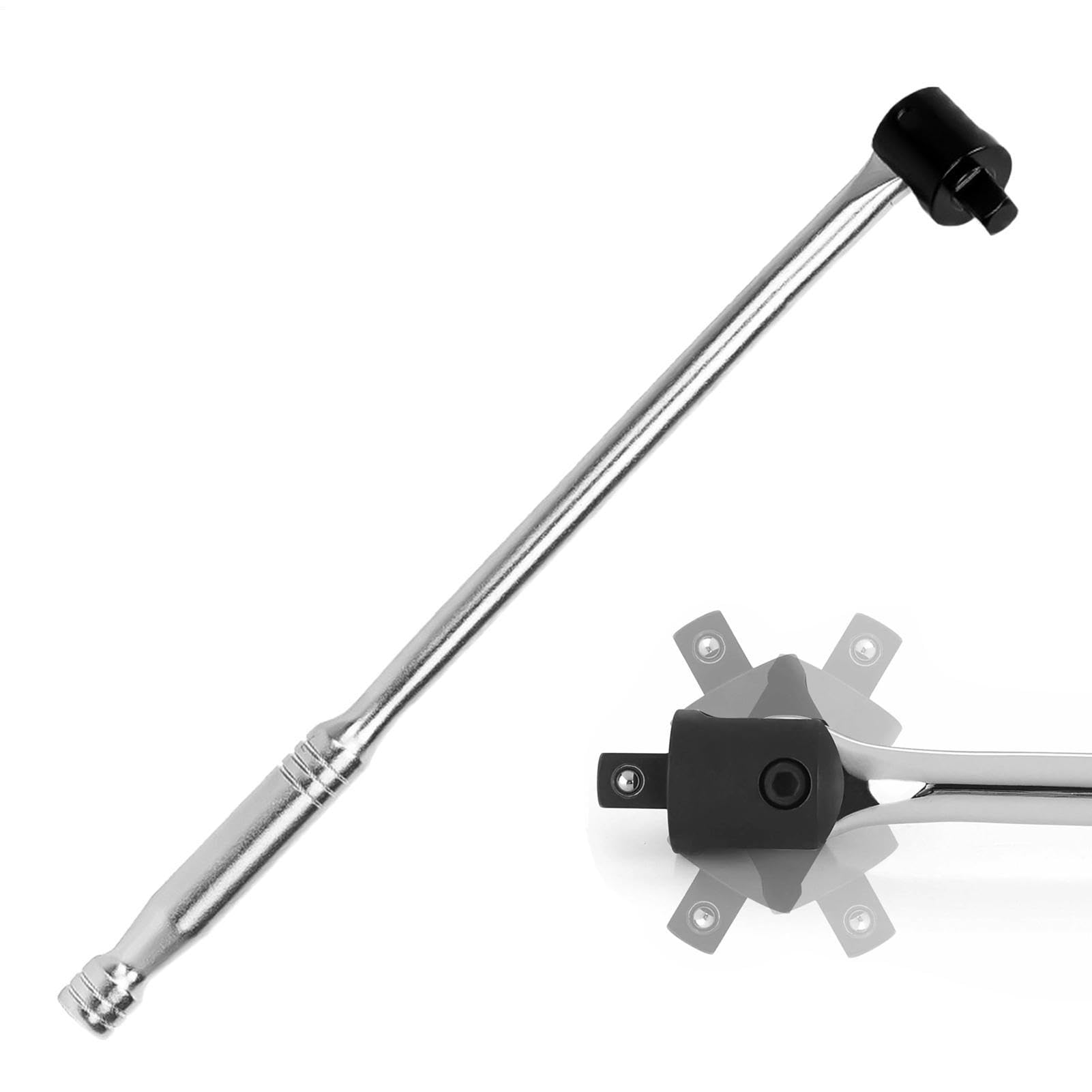 Klucz Dynamometryczny Adapter Giętki 1/2 | Klucz Momentowy Z Łożyskiem Kulowym Sprężynowym Do Samochodu Narzędzia Do Samochodów Motocykli Rowerów Warsztatów Garażowych