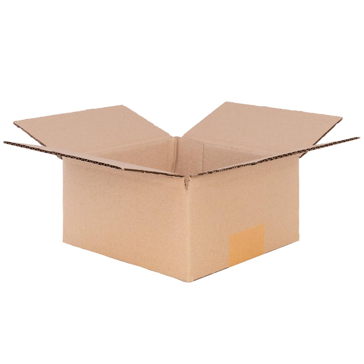 verpacking Cajas plegables 150 x 150 x 80 mm marrón KK 05 [tamaño y cantidad seleccionables] cajas pequeñas de canal simple (medidas exteriores 155 x 155 x 90 mm) 100 unidades