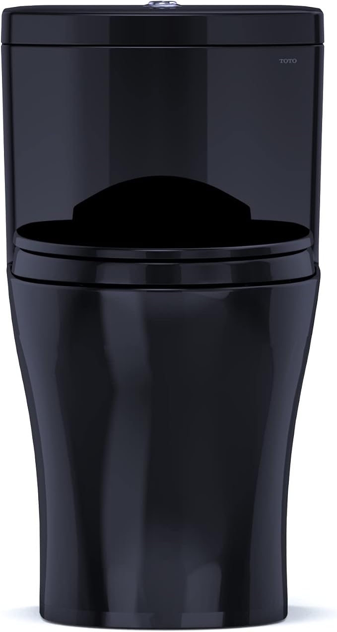 Sanitario TOTO Aquia IV One-Piece Dual Flush Negro miniatura 12