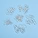 900 Pcs Split Rings Double Loop Jump Ring 4mm to10mm Jewelry Findings for Necklace Bracelet