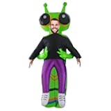 Inflatable Costume Adult Animal Riding, Halloween Funny Blow Up Costume for Women Men