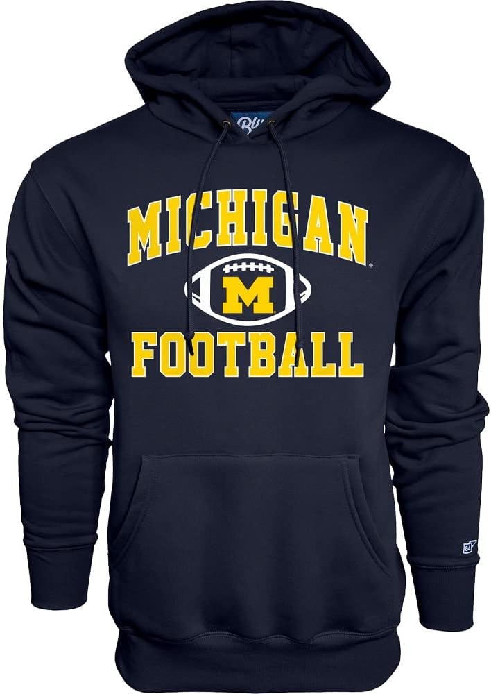 Blue 84 NCAA mens Hoodie Team Color Football