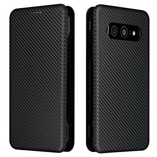 �yPCATEC�zFor TORQUE G05/KYG01�Ƃ̌݊�������g���NG05 �蒠�^ ���^ �Y�f�@�ۃJ�o�[ TPU �ی�o���p�[ ���z�^ �J�[�h���[ �����h�~ �z���_ ���J�� (For TORQUE G05 KYG01, �u���b�N)